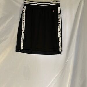 2/$30 Champion Reversible Jersey Basketball Black Athletic Skirt Size M